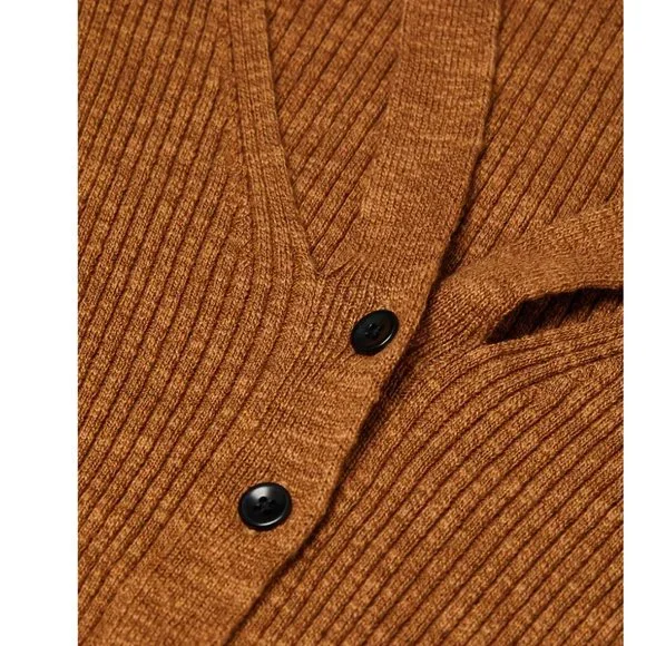 🚫SOLD Proenza Schouler White Label Mélange Knit Cropped Cardigan - Picture 7 of 9